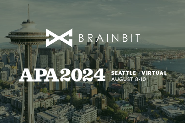 BrainBit is Heading to APA 2024 in Seattle!