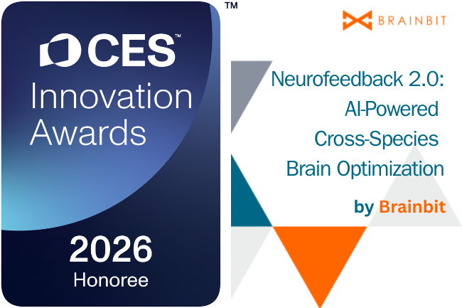 BrainBit Named as CES Innovation Awards® 2026 Honoree for Neurofeedback 2.0: AI-Powered Cross-Species Brain Optimization